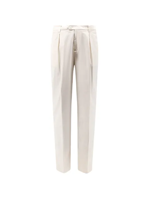 Brunello Cucinelli pressed-crease trousers