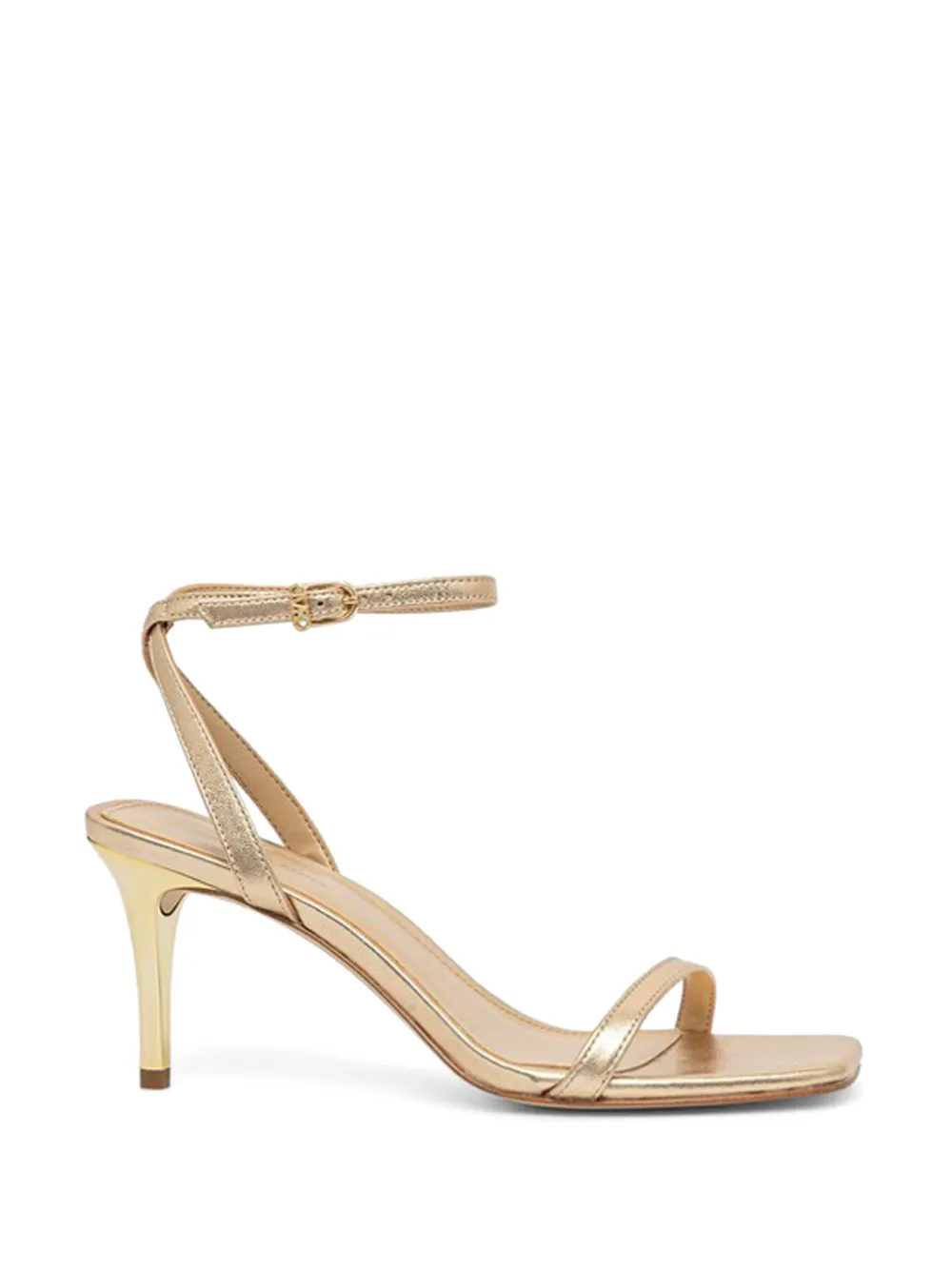 Michael Michael Kors buckle-strap heeled sandals - Oro
