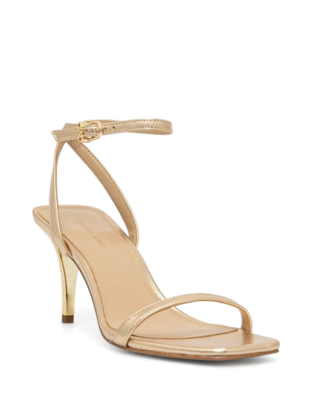 Michael Kors Sandalen met gespbandje en hak Goud