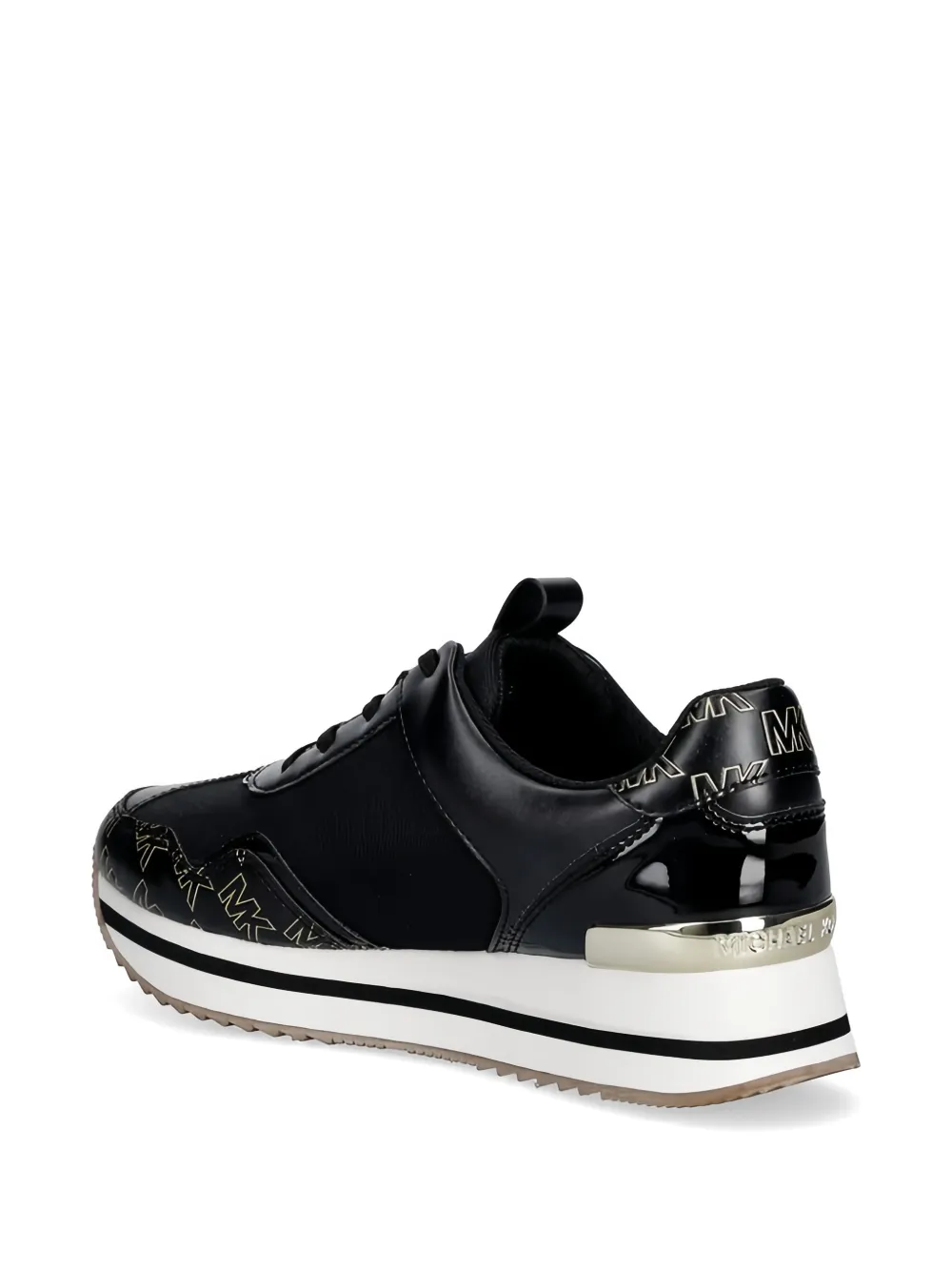 Michael Kors Raina logo-print sneakers Zwart