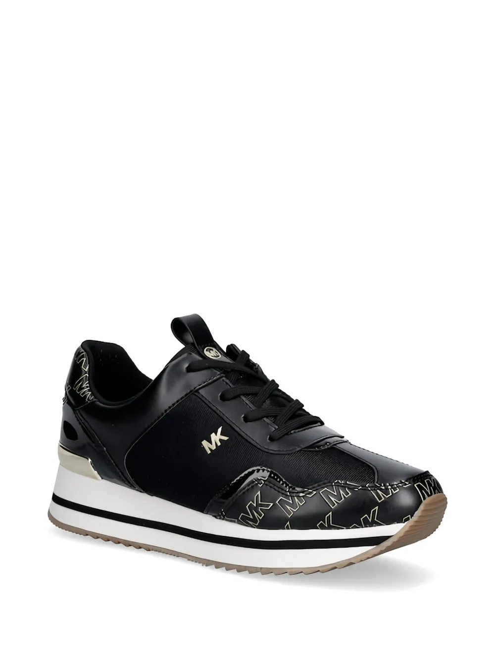 Michael Kors Raina logo-print sneakers Zwart