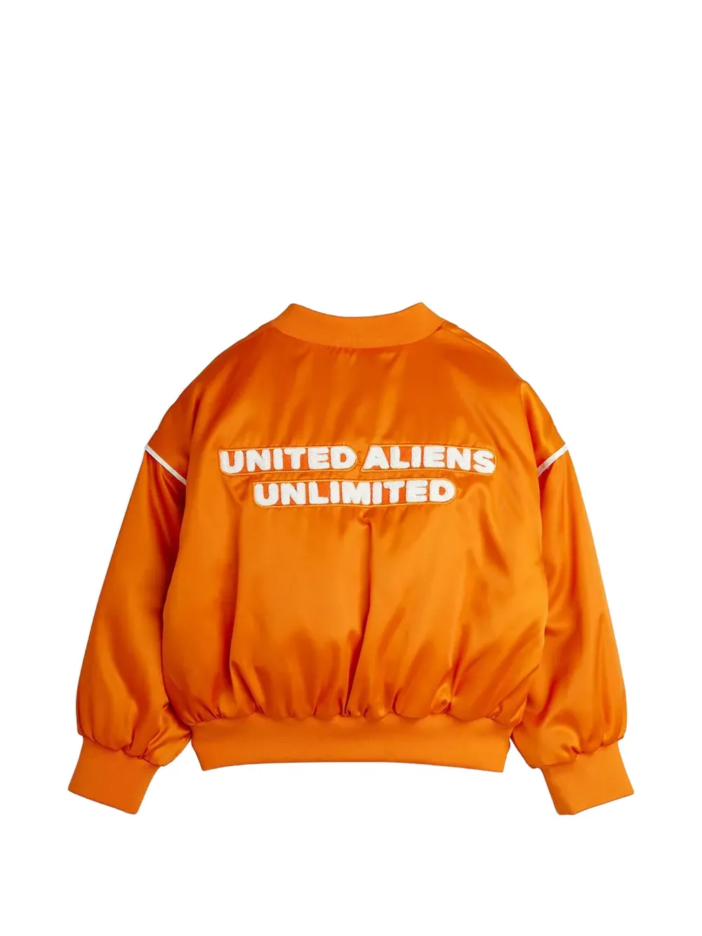 Mini Rodini Travel Agency bomber jacket Oranje