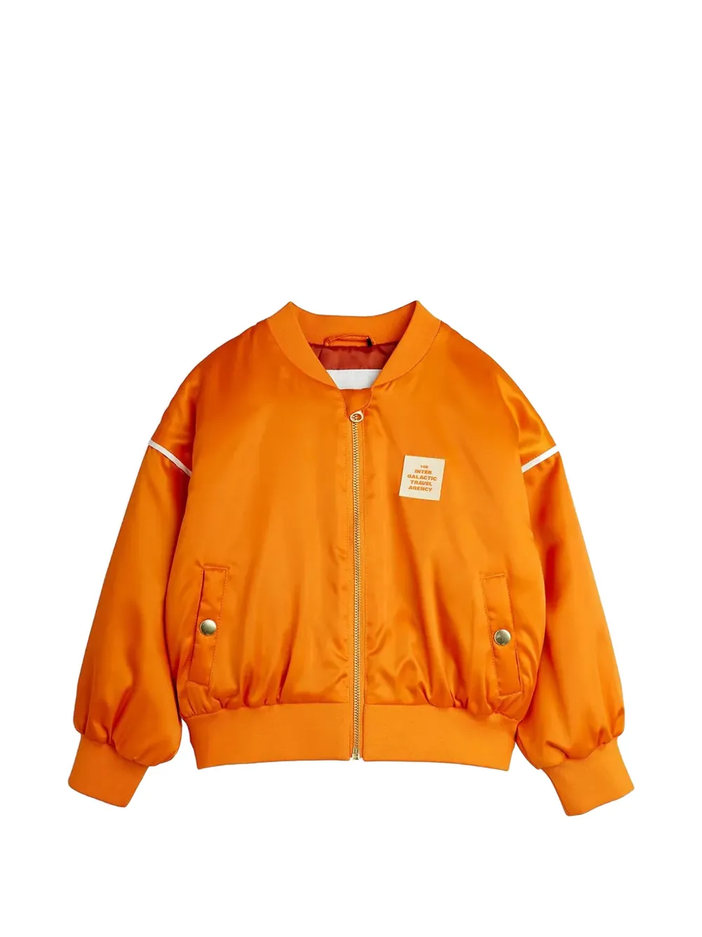 Mini Rodini Travel Agency bomber jacket - Orange
