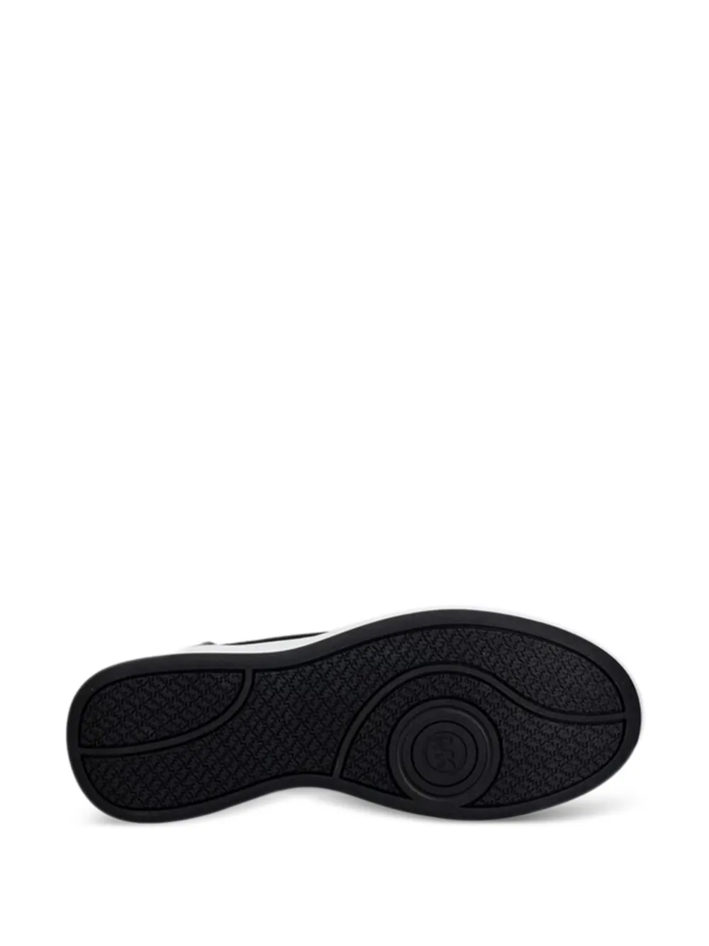 Michael Kors Emmy zip monogram sneakers Zwart