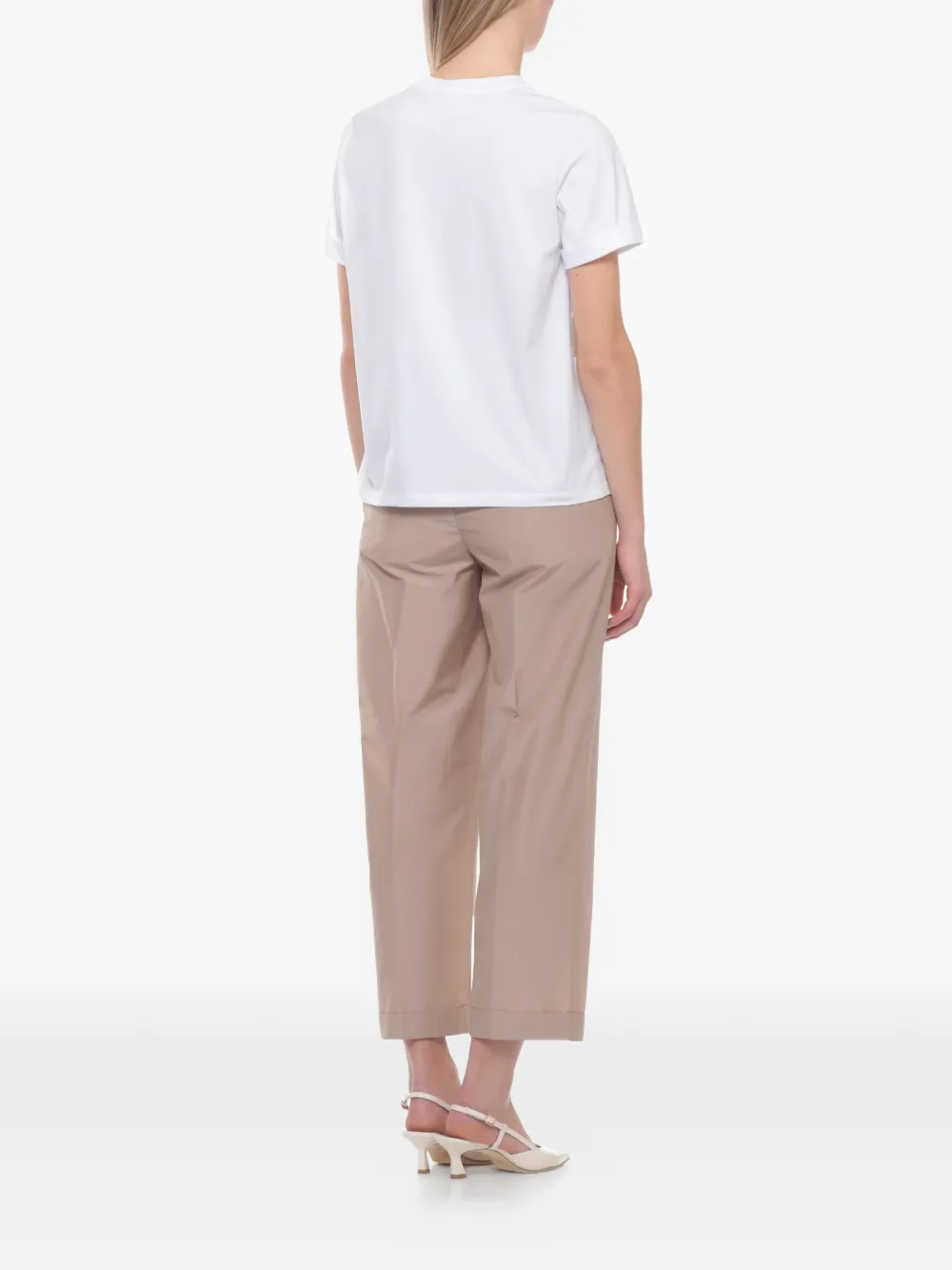  Peserico Striped T-shirt - White 