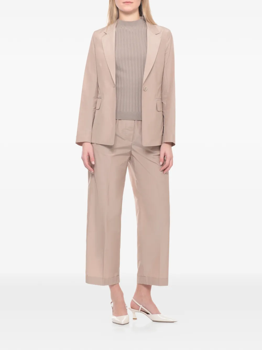  Peserico Single-breasted Blazer - Neutrals 