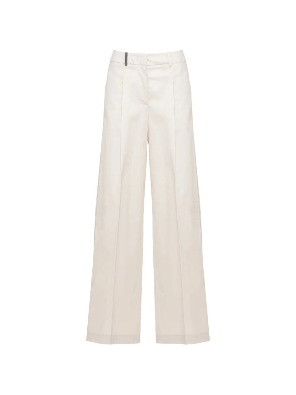 Peserico bead-detail pleated trousers - Toni neutri