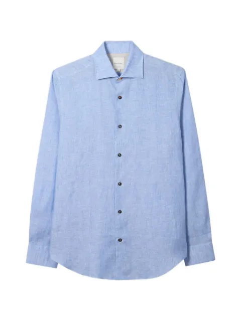 Paul Smith slim-fit linen shirt