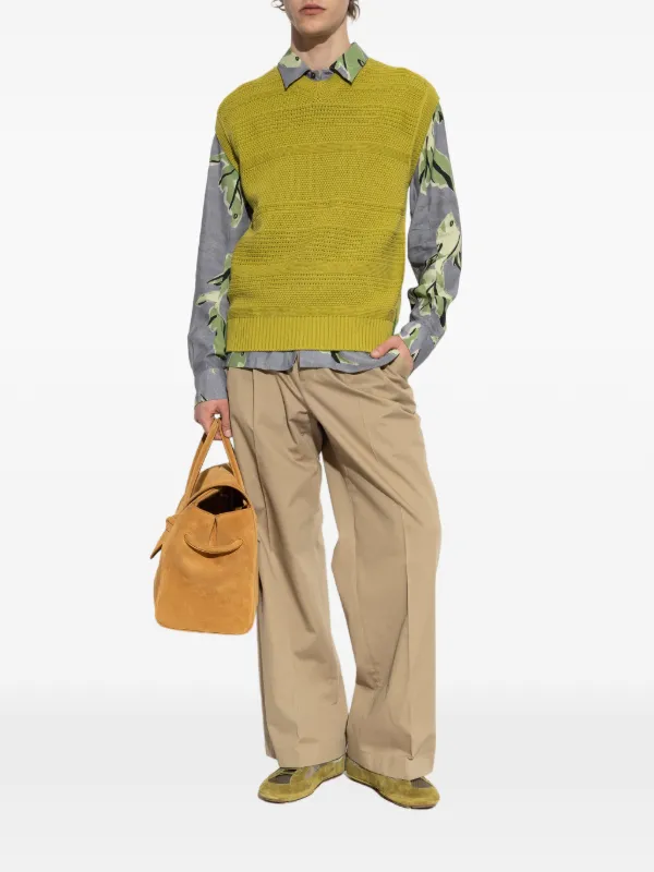 Paul Smith V-neck Knitted Vest | Green | FARFETCH