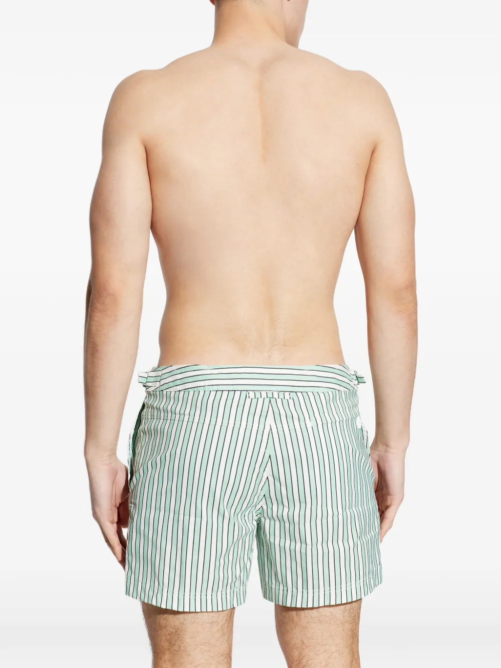  Tom Ford Striped Swim Shorts - White 