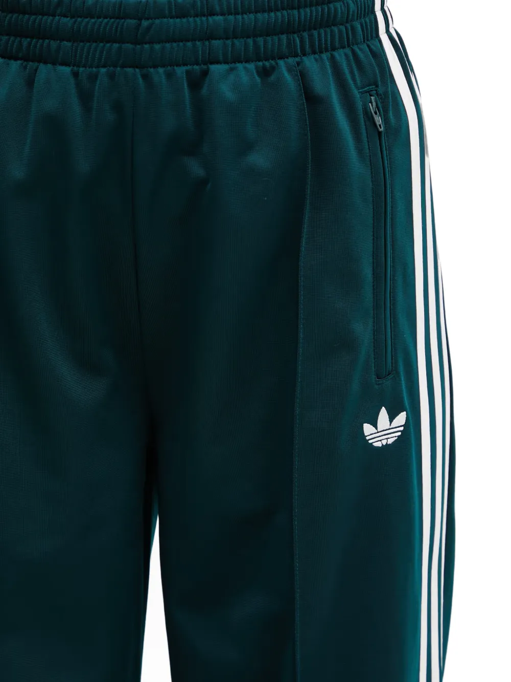 adidas Gestreepte broek met logo Groen