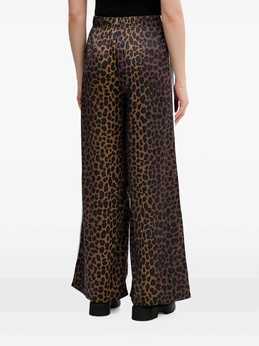 adidas leopard-print track trousers Bruin