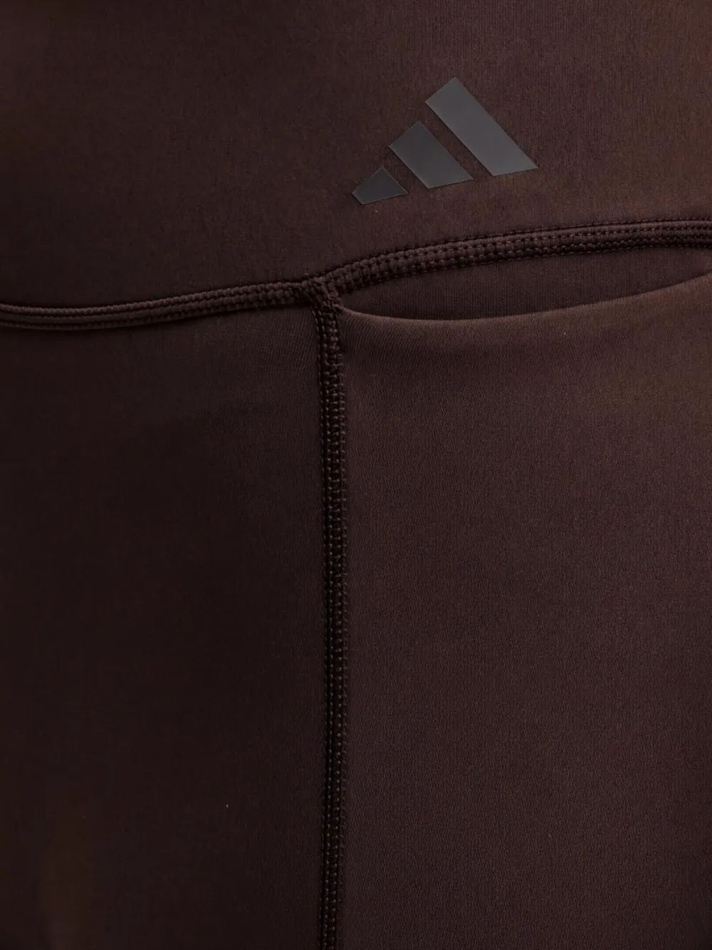 adidas Legging met logo Bruin