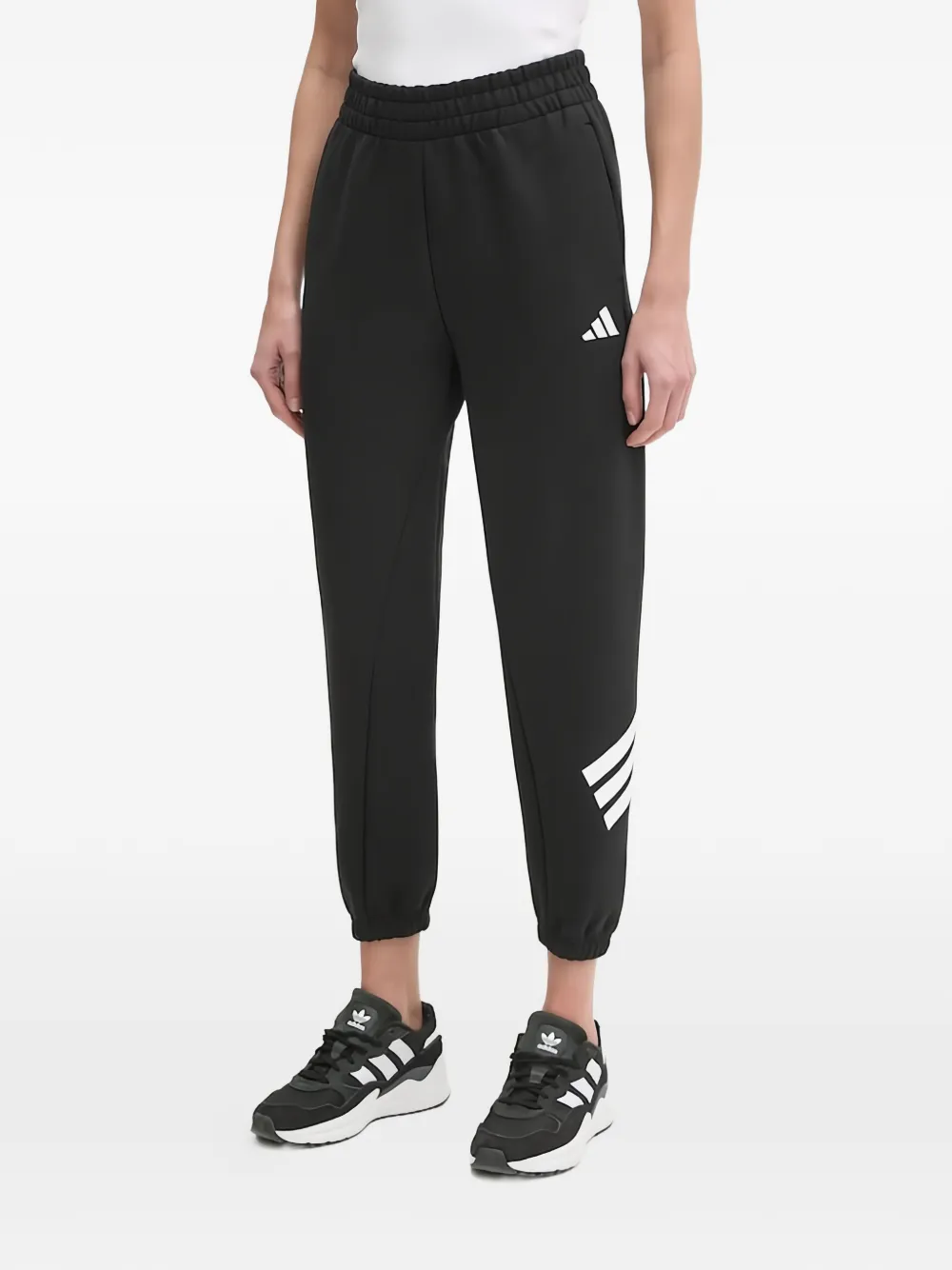 adidas logo-detail track pants - Nero