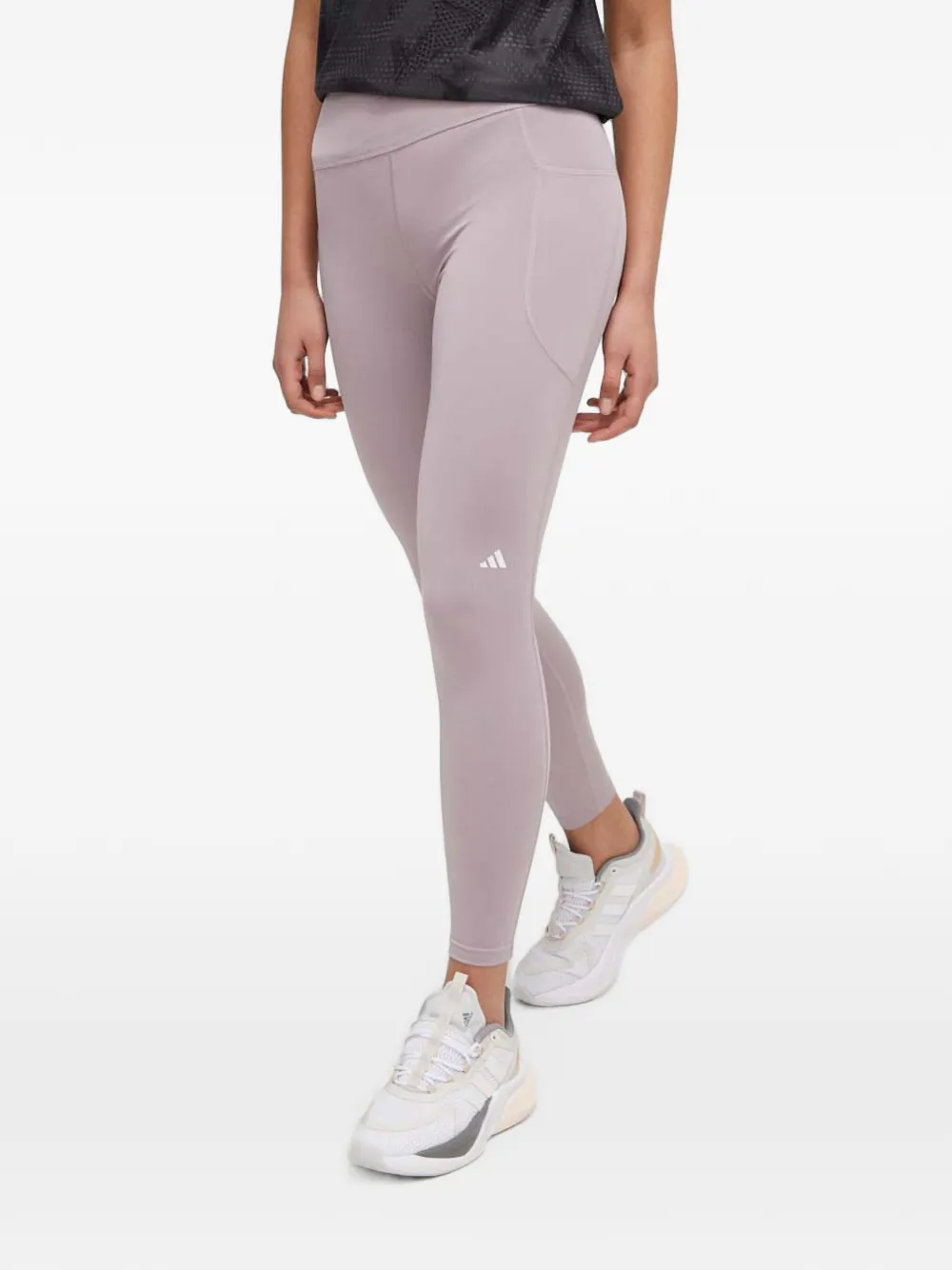 Adidas Trainingsbroek met zijstreep en drukknopen Blauw