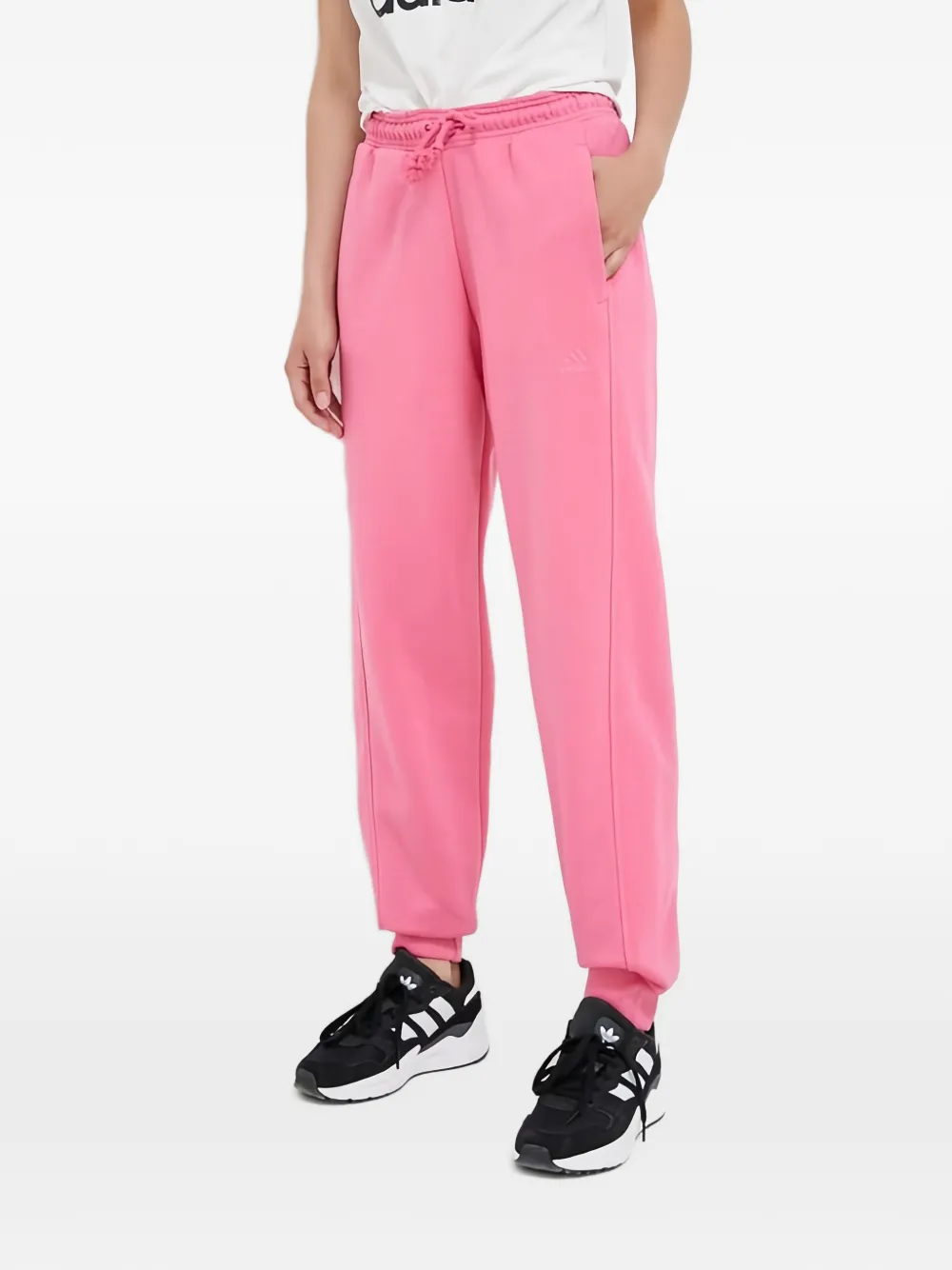 adidas embroidered trousers - Rosa