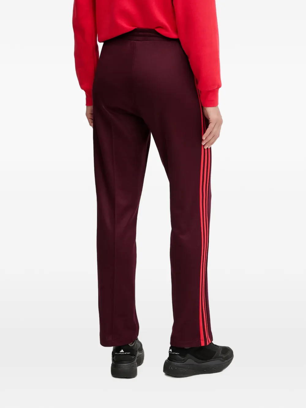 adidas stripe track pants Rood