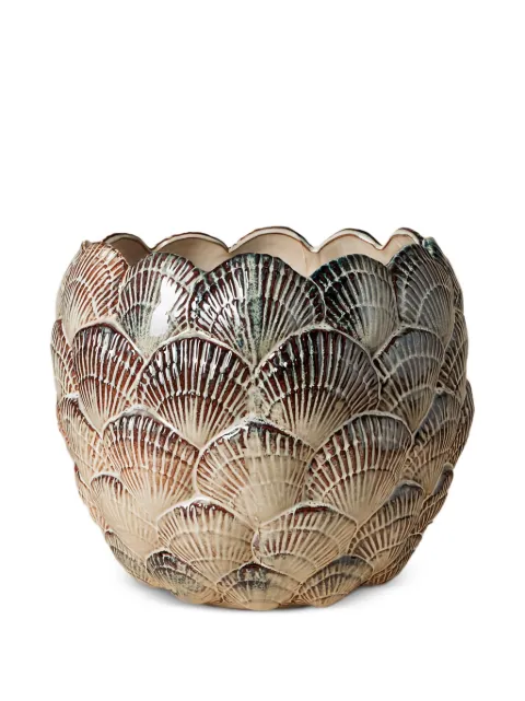 CU I SEEYOU shell-design vase