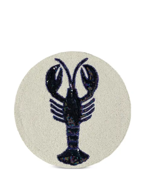 CU I SEEYOU lobster-design plate mat (set of two)