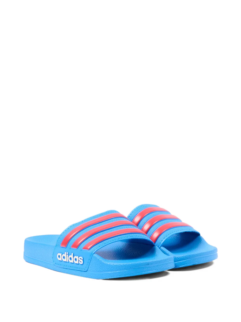 adidas Kids stripe sandals - Blu