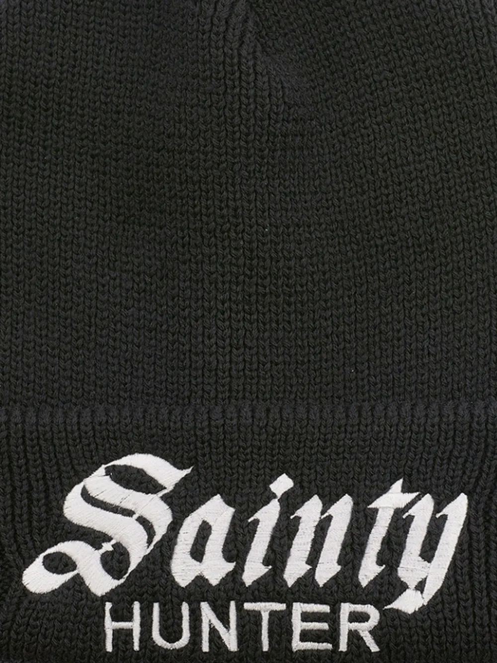 SAINT MXXXXXX Muts met geborduurd logo Zwart