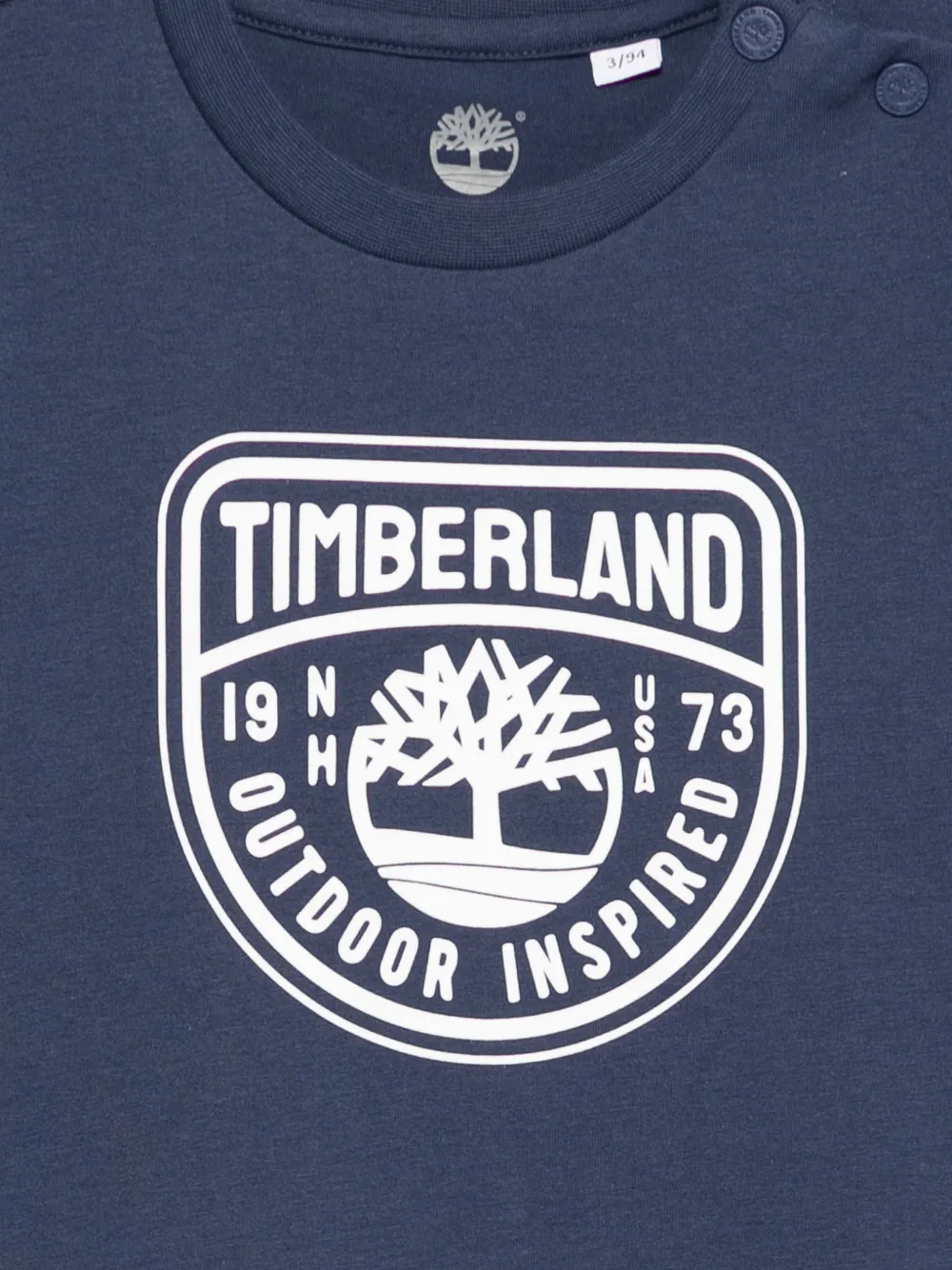  Timberland Kids Logo T-shirt - Blue 