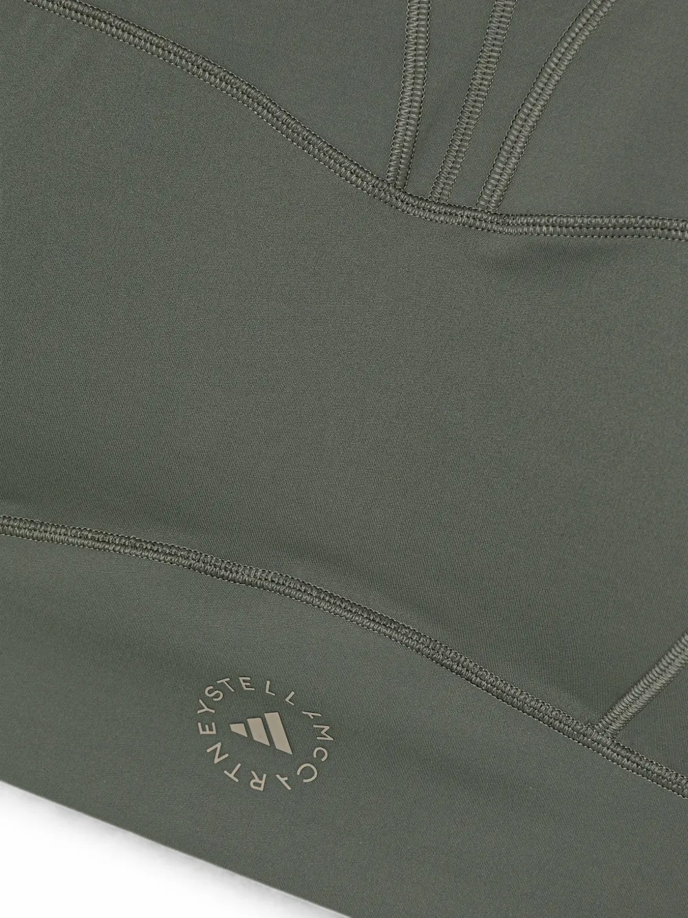 adidas by Stella McCartney Tanktop met logoprint Groen