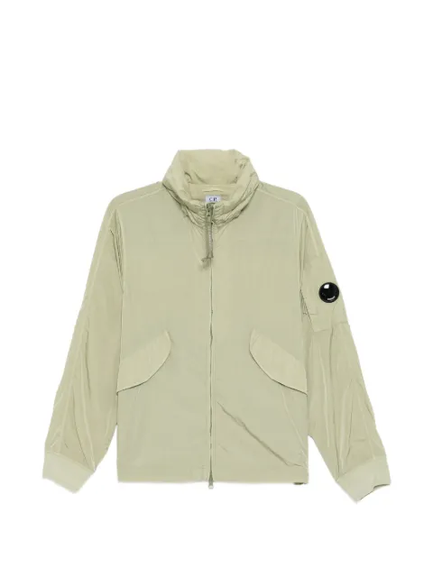 C.P. Company sleeve patch hooded jacket