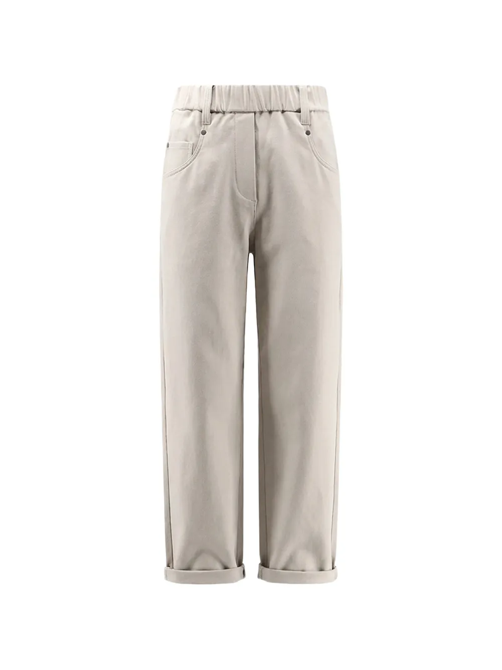 Brunello Cucinelli monili elasticated trousers - Toni neutri