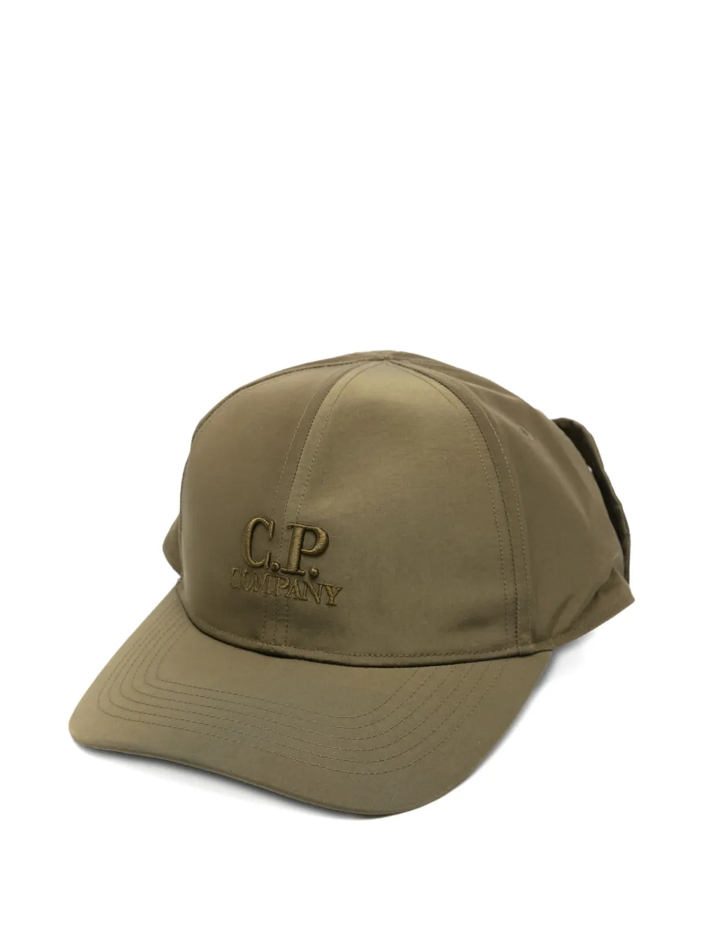 C.P. Company logo-detail baseball cap - Grün
