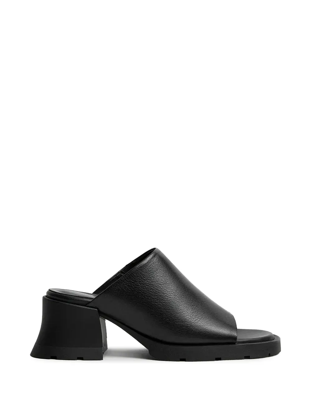 Miista Mules in pelle - Nero