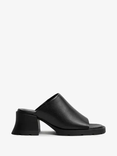 Miista leather lug-sole mules