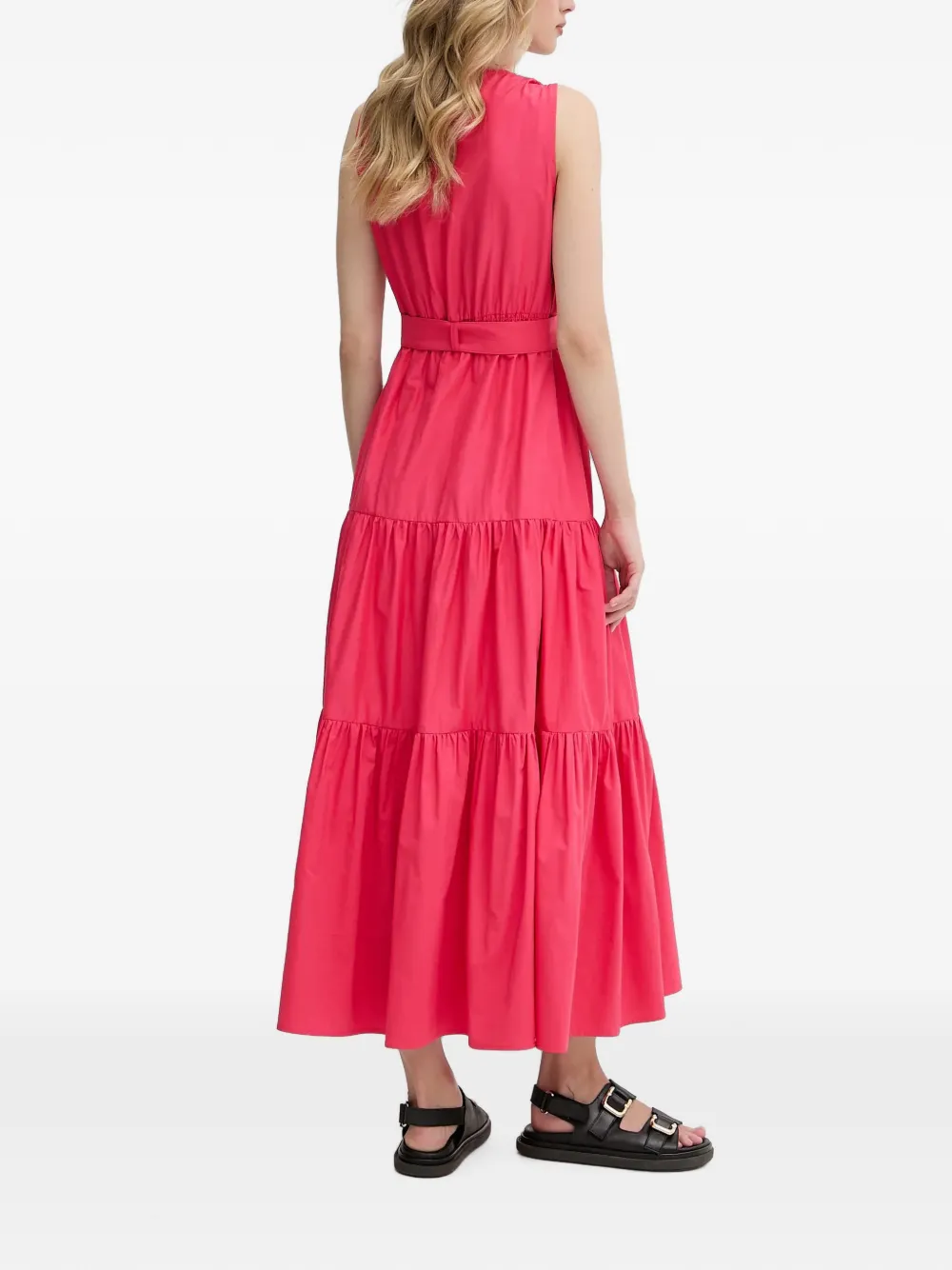 Morgan Jurk met V-hals Roze