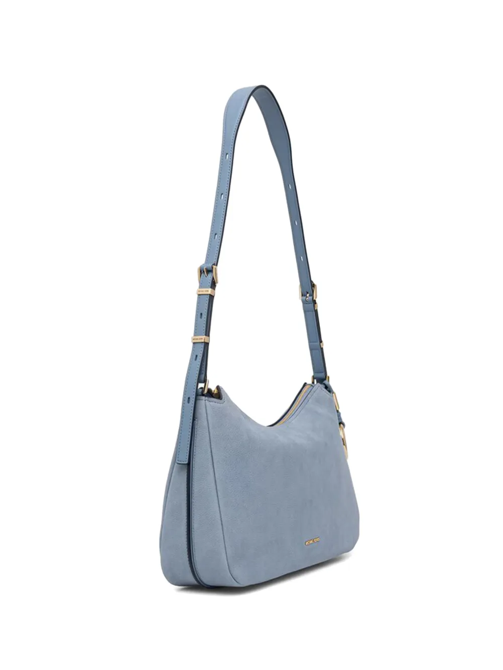 Michael Michael Kors medium Nolita logo-charm shoulder bag - Blu