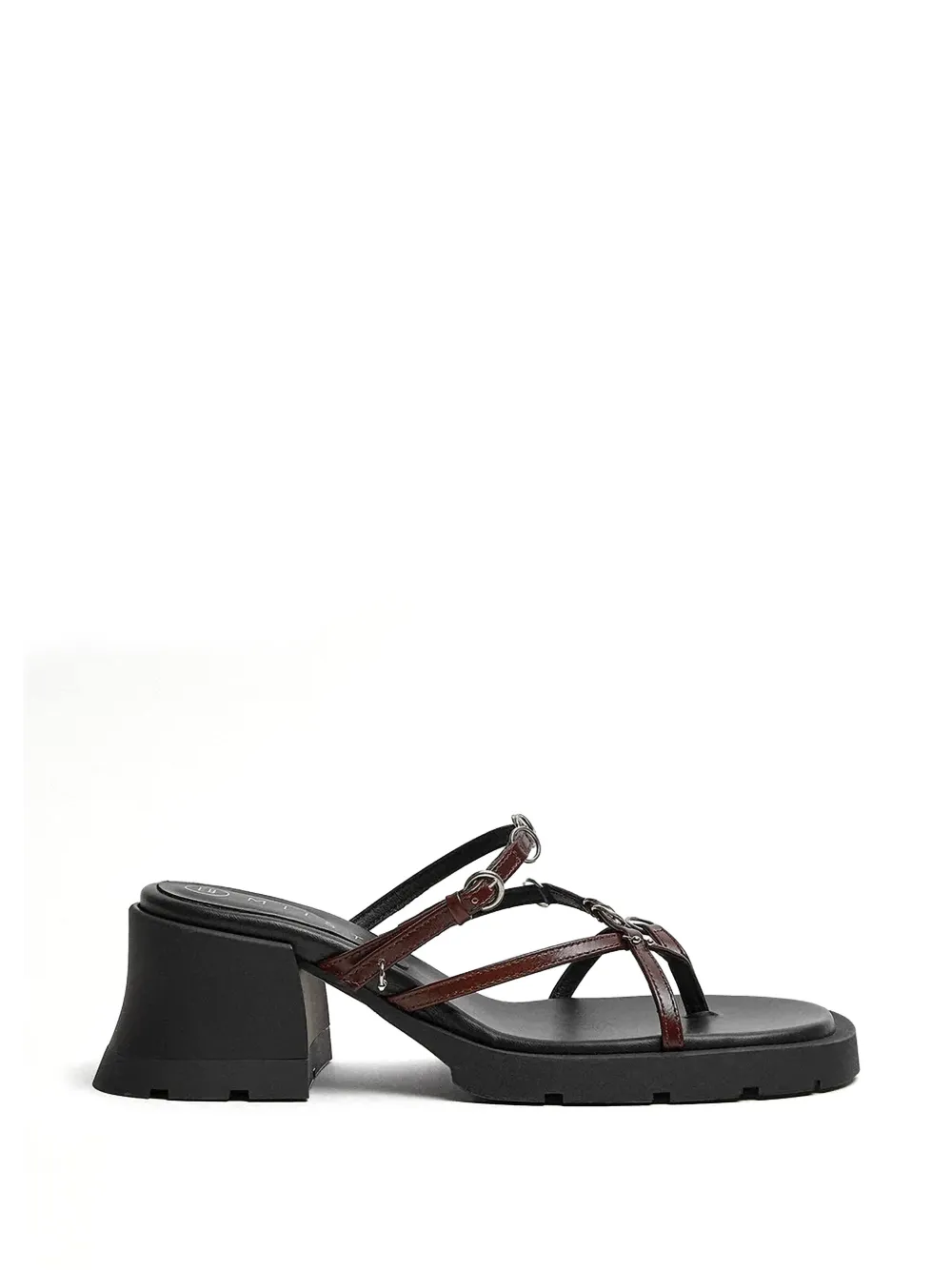 Miista ring-embellished multi-strap sandals Bruin