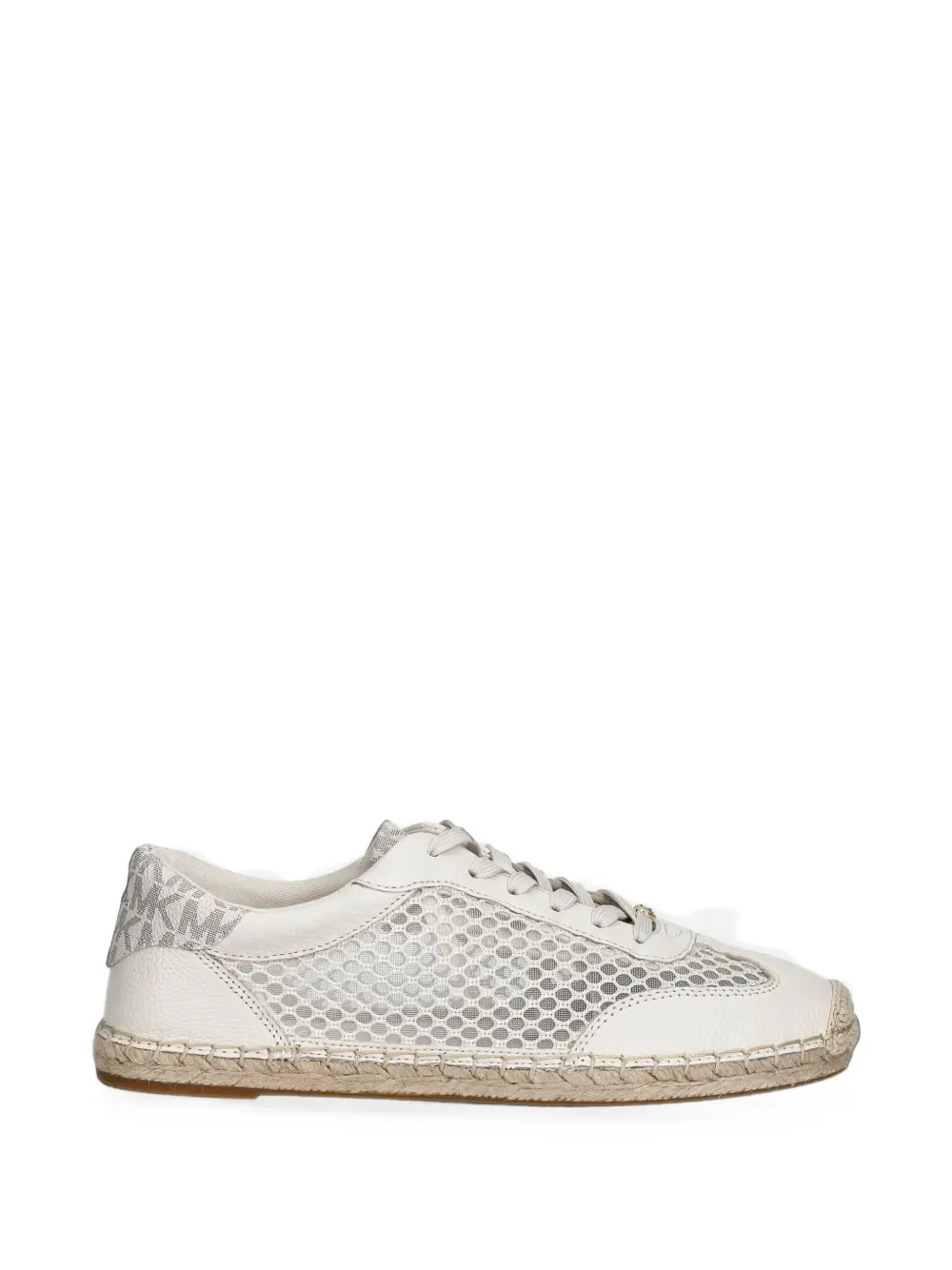 Michael Michael Kors mesh-panelled espadrille sneakers - Toni neutri