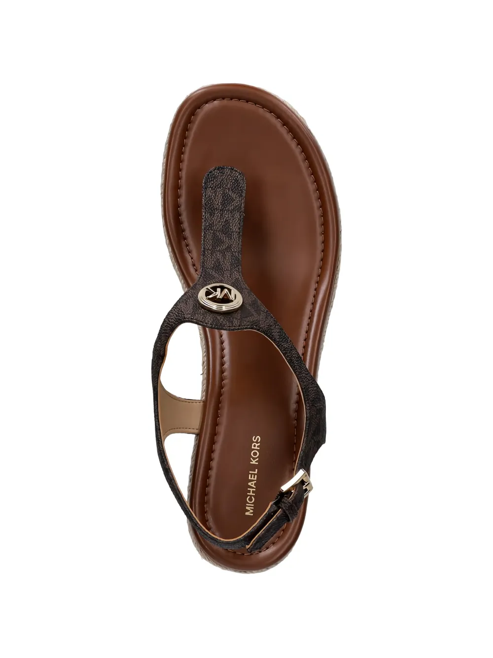 Michael Kors Val 80mm sandalen Bruin