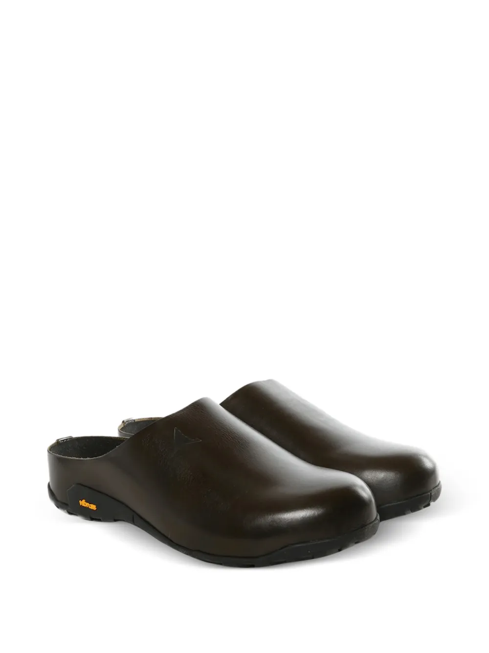 ROA 페다이아 슬립온 레더 뮬