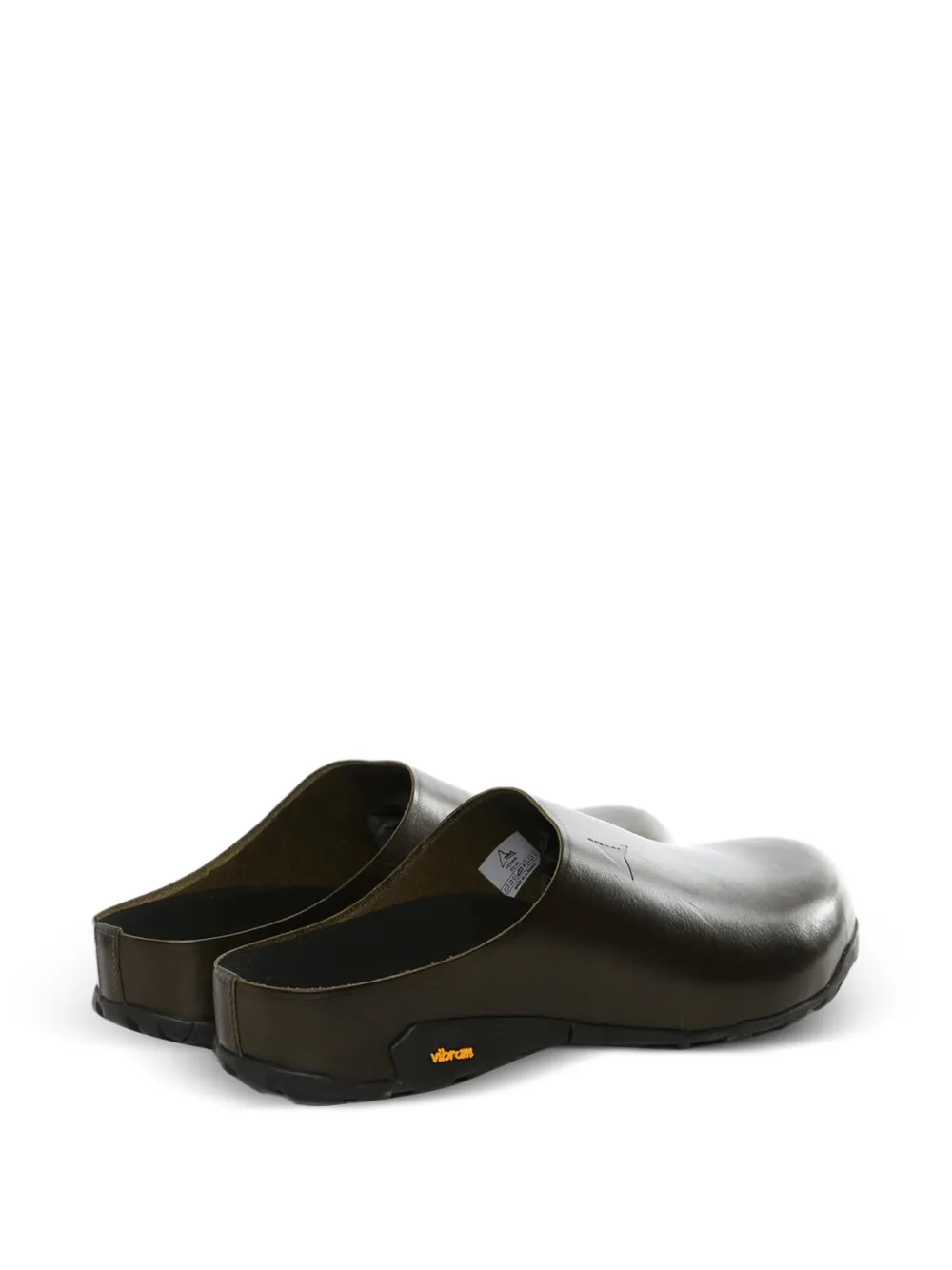 ROA Fedaia slip-on leren muiltjes Groen