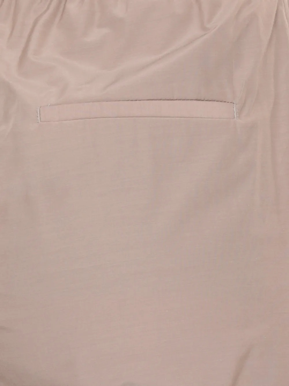 Peserico Cropped broek met elastische taille Beige