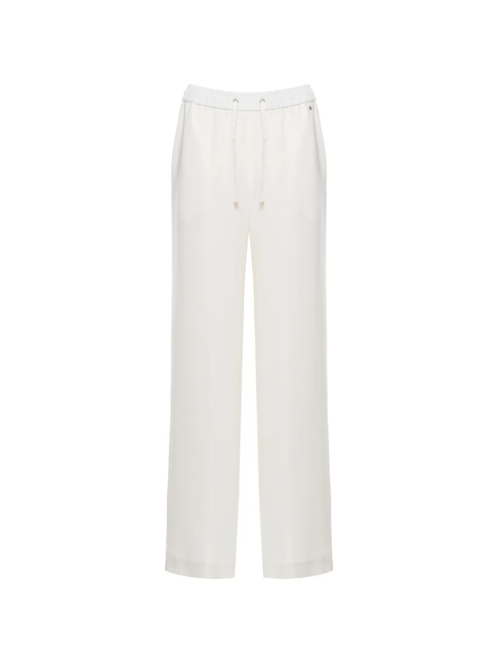 Herno 드로스트링 팔라초 팬츠 | 화이트