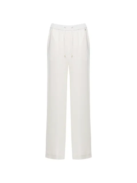 Herno drawstring-fastening palazzo pants