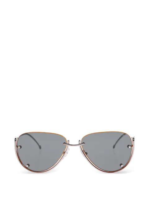 Diesel pilot rimless sunglasses