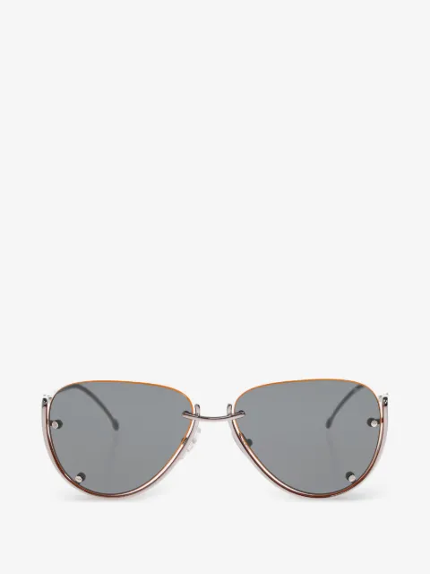 Diesel pilot rimless sunglasses