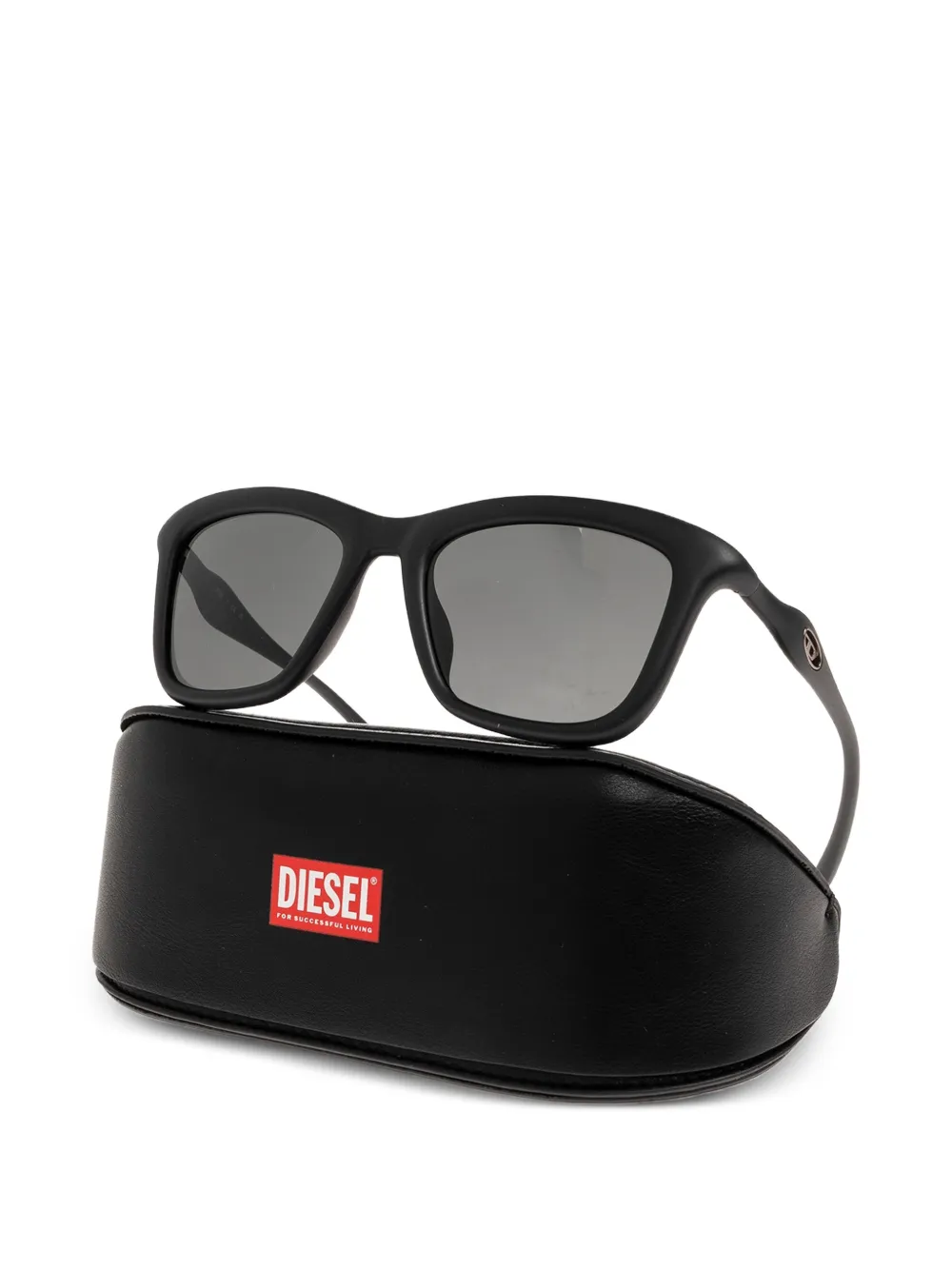 Diesel スクエアフレーム サングラス | メンズ
