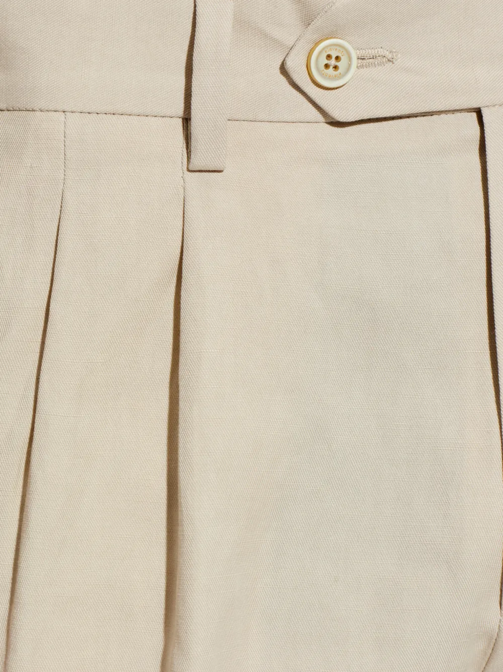 Eleventy Plooibroek Beige