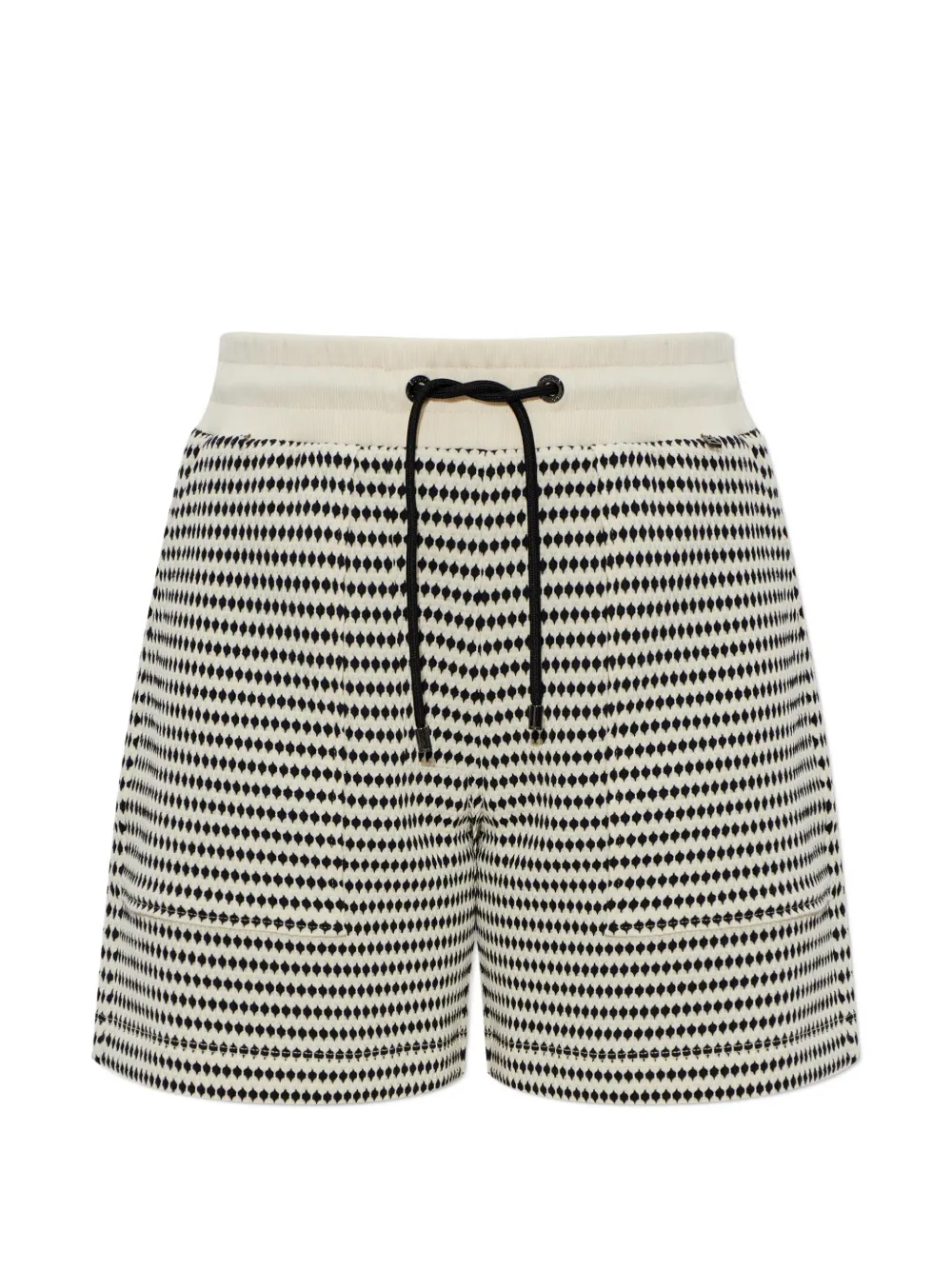 BOGNER Steena drawstring patterned shorts - Toni neutri