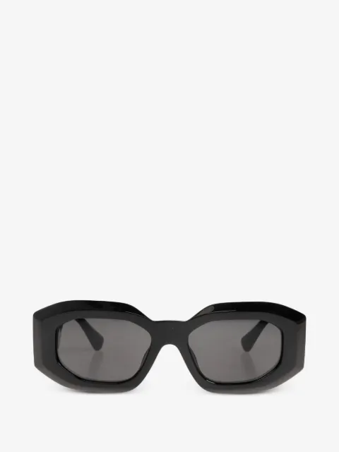 Versace geometric-frame sunglasses