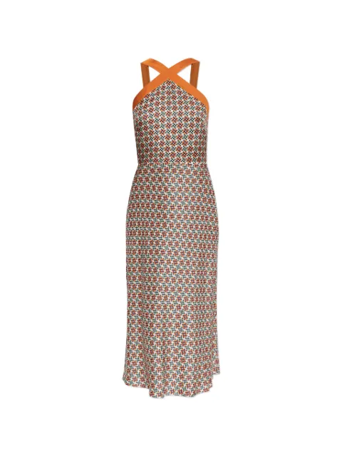 PS Paul Smith vestido midi con motivo