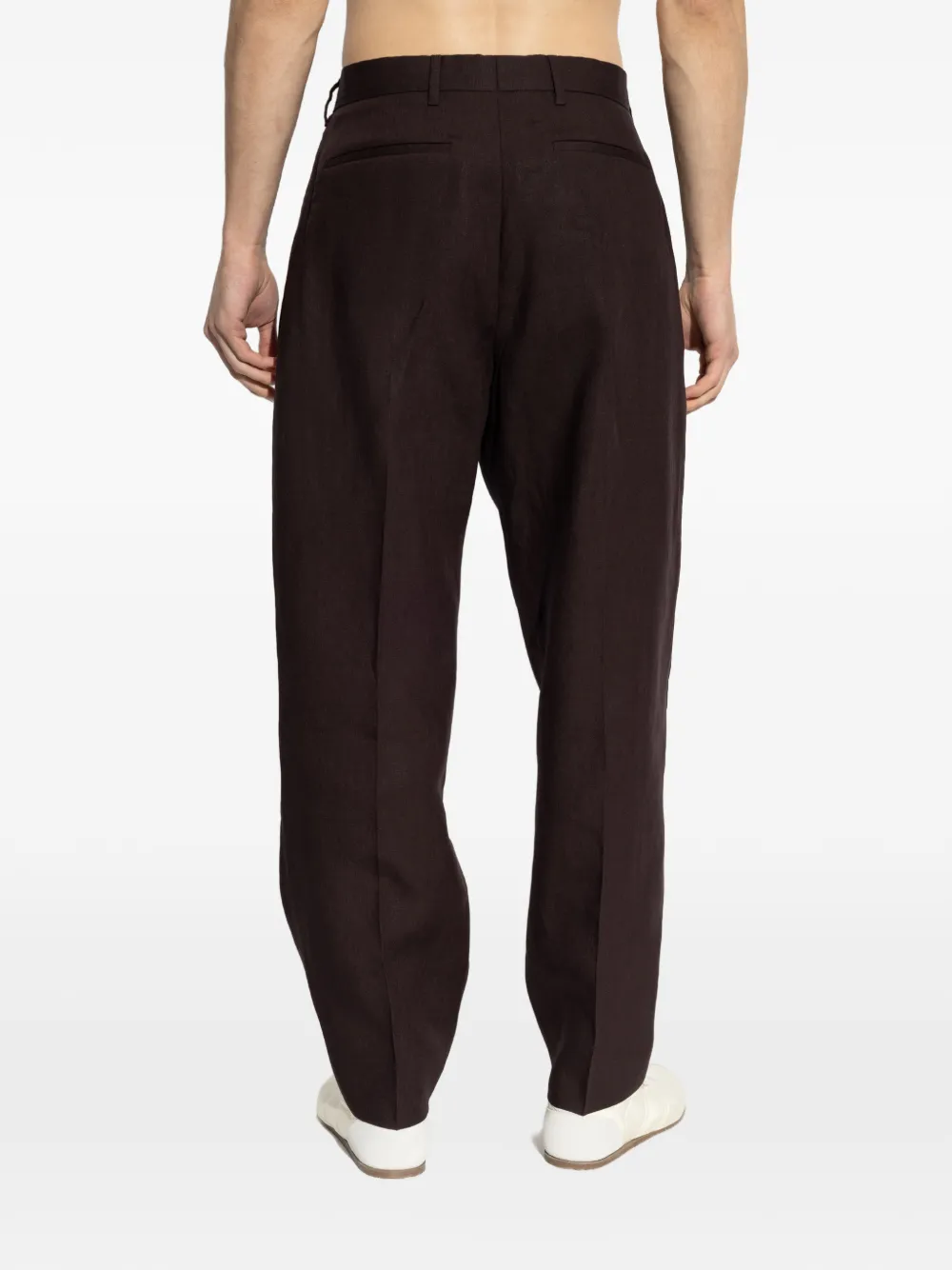 Paul Smith Broek met split Bruin
